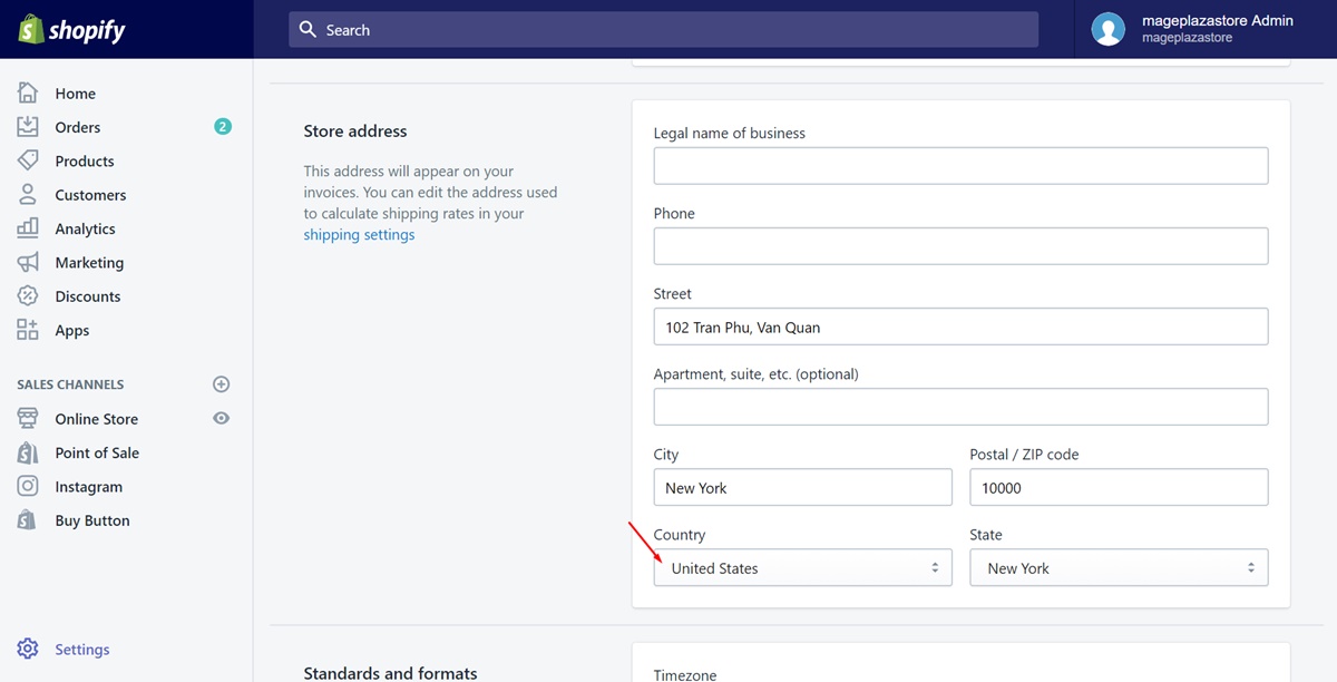 How to set up automatic tax rates