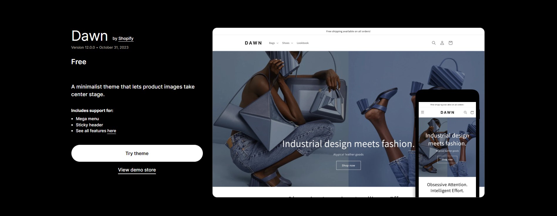 Dawn shopify theme