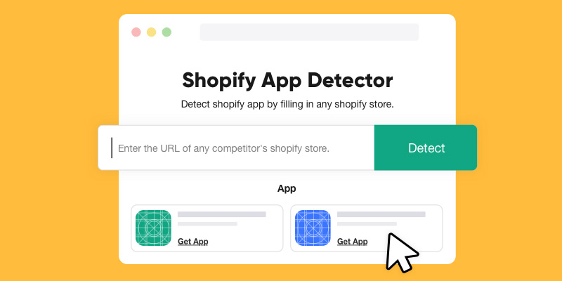 shopify app detector