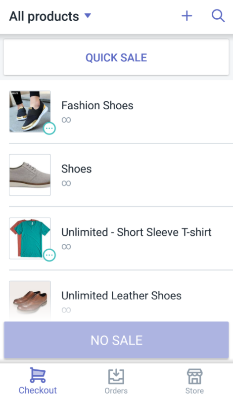 create a new product in Shopify POS for Android product