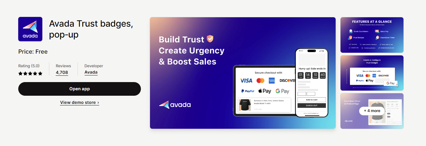 Avada Boost Sales