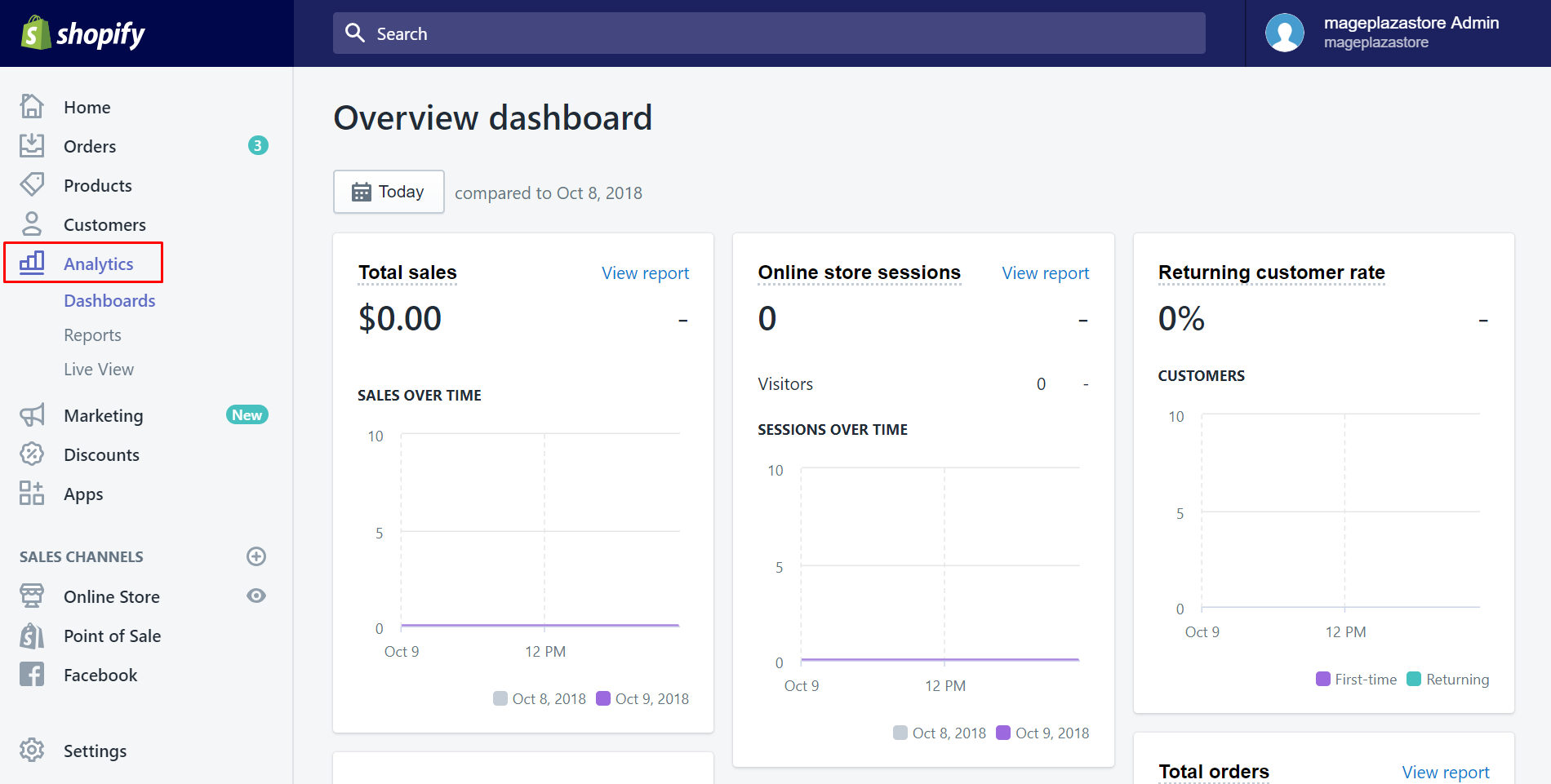 how to view the finances summary page