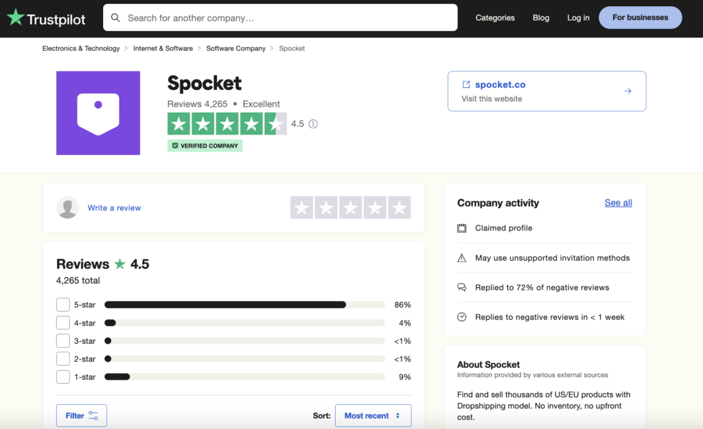 Spocket vs AutoDS: User Reviews and Testimonials